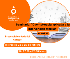 Seminario: "Cuentoterapia aplicada a la intervención familiar"